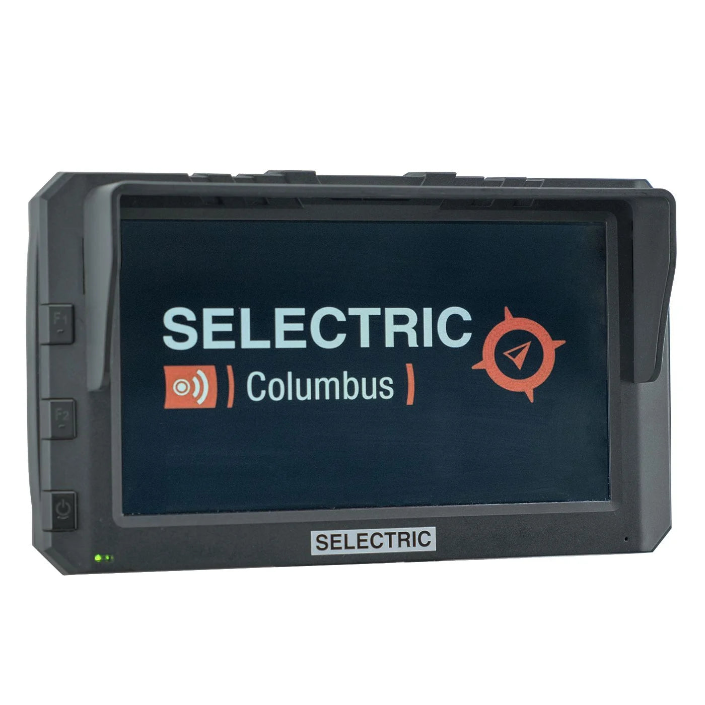 Selectric Columbus Navigationsgerät, 7" Touchscreen, inkl. Kabelsatz und GPS-Magnetantenne, Adapter BNC/Cinch