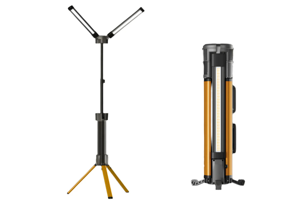 NightSearcher Einsatzstellenbeleuchtung Tower Pro 10K | 10000 Lumen | Wiederaufladbar