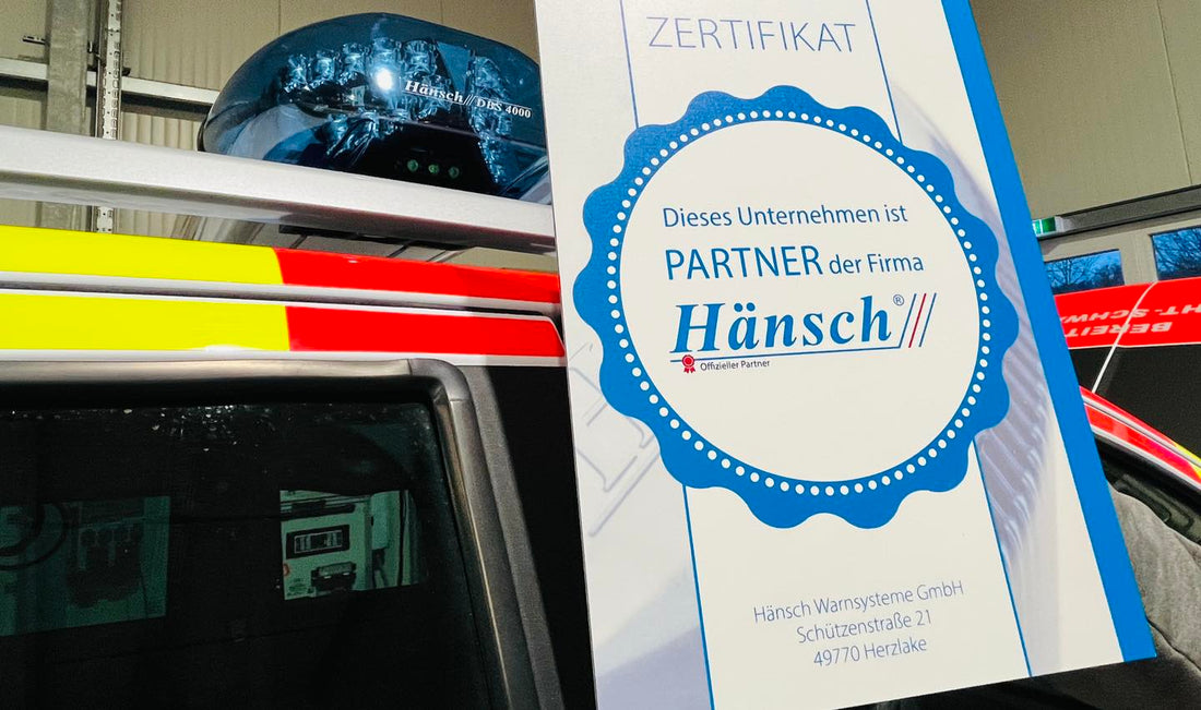 Wir Sind offizieller Partner der Firma Hänsch!