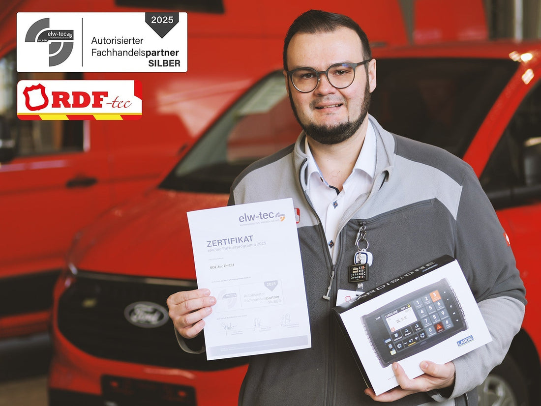 RDF-tec ist auch 2025 wieder elw-tec Fachhandelspartner
