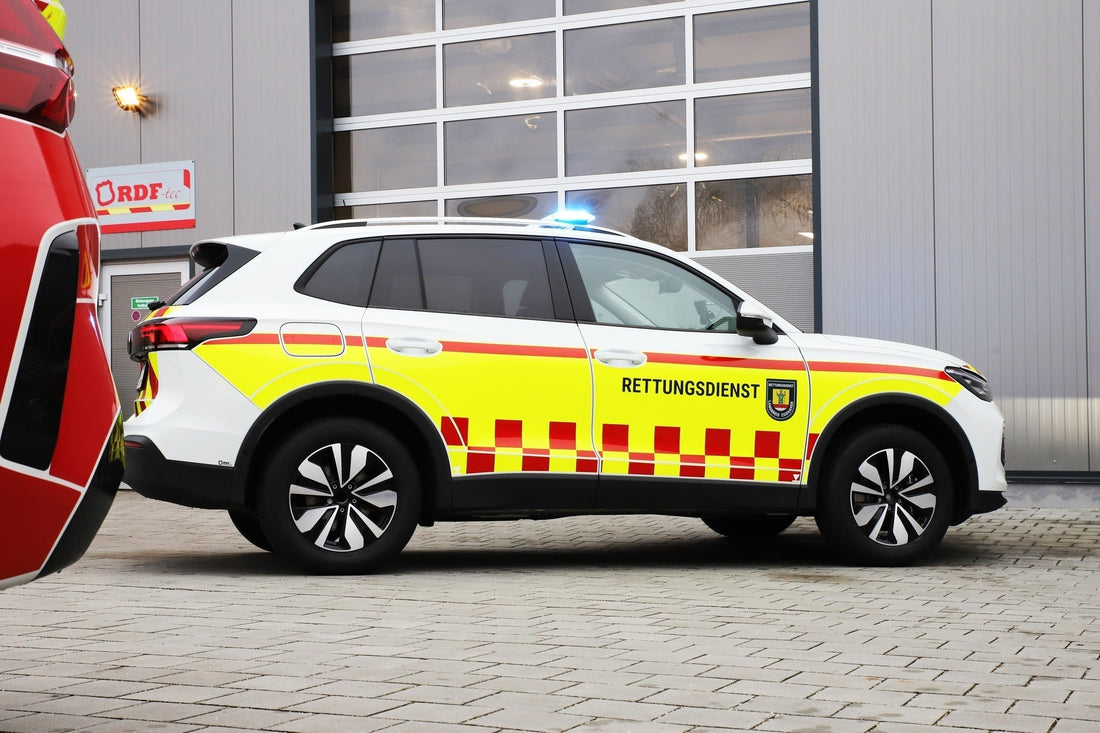 Kommandowagen (KdoW) für Rettungsdienst LK Cuxhaven auf Basis VW Tiguan