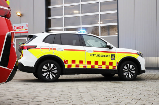 Kommandowagen (KdoW) für Rettungsdienst LK Cuxhaven auf Basis VW Tiguan