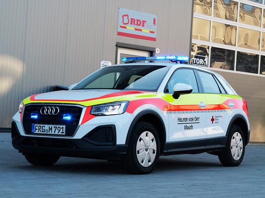 Helfer-vor-Ort - Einsatzfahrzeug auf Basis Audi Q2