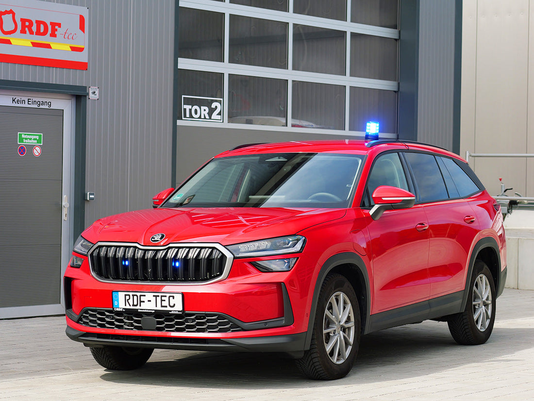 Ziviles Einsatzfahrzeug auf Basis Skoda Kodiaq