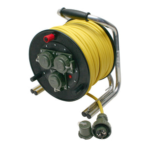 Dönges fire brigade cable reel, DIN 14680, 230 V