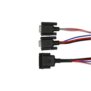 Adapterkabel Stromversorgungskabel des SRG (065918) <--> SCG-Anschlüsse von Stromversorgung und Lautsprecher 1-/ I/O