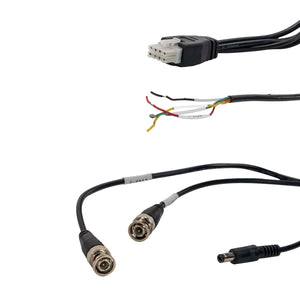 Selectric Columbus Navigationsgerät, 7" Touchscreen, inkl. Kabelsatz und GPS-Magnetantenne, Adapter BNC/Cinch