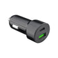 12/24V Dual-USB Kfz-Schnellladeadapter für Zigarettenanzünder, 48W, 1x USB-C (Power Delivery), 1x USB-A (Quick Charge 3.0)