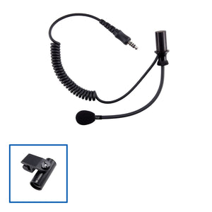 FireTalk EN443 Helmgarnitur steckbar mit Nexus-Stecker, Universal-Helmadapter