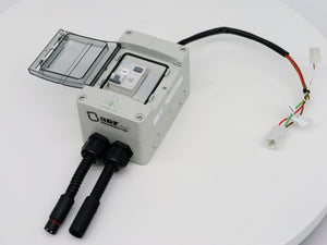 230 Volt Einspeiseverteiler für Einsatzfahrzeuge, optional mit Zündunterbrechung und/oder Steckerauswurf