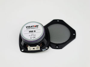 Visaton FRS 8, 3.3 Zoll 8 cm Funk Lautsprecher 30W 8 Ohm Schwarz