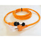 Connection cable, 230V (for MiniPlug) 2.5mm² orange feed