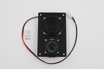 Funk Einbaulautsprecher regelbar, Visaton FRS 8, 30W 8 Ohm, mit Blende