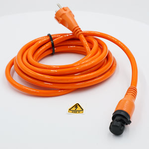 DEFA Anschlusskabel, 230V (für MiniPlug) 2,5mm² orange Kabel Einspeisung