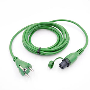 DEFA Anschlusskabel, 230V (für MiniPlug) Kabel Einspeisung grün