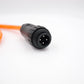 Kabelabroller / Deckenabroller für DEFA / RettBox / PowAirBox Anschlusskabel, 230V 2,5mm², Einspeisung für Einsatzfahrzeuge