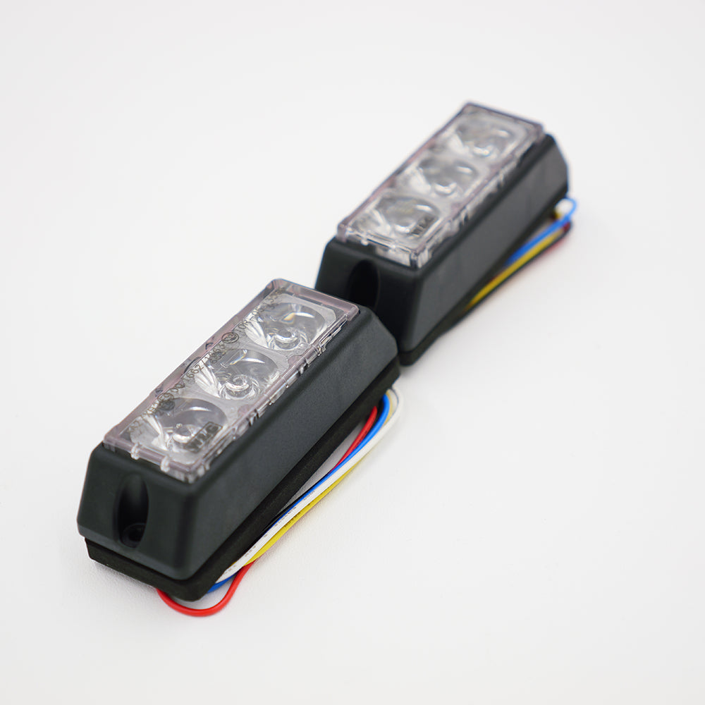 W&G Flitslamp Frontblitzer blau / ECE R65 KL 2 / 12 - 24 V (SET)