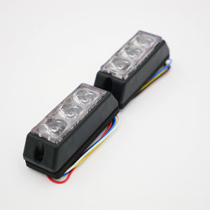 W&G Flitslamp Frontblitzer blau / ECE R65 KL 2 / 12 - 24 V (SET)