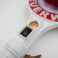 Anhaltestab lang, beidseitig beleuchtet, Halt Feuerwehr, LED