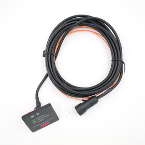 DEFA LED Panel Display mit 5 Meter Kabel für DEFA Batterielader / MultiCharger, RescueCharger, MarineCharger und MobilityCharger