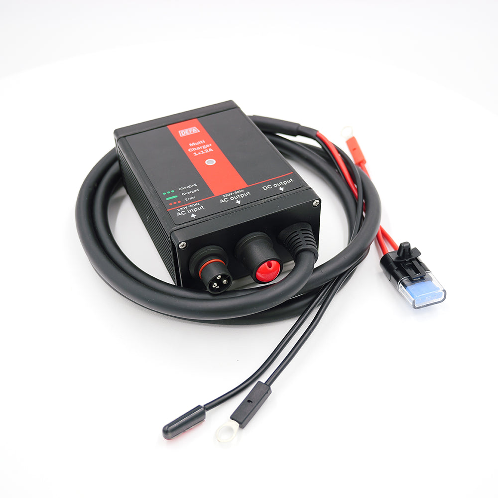 DEFA MultiCharger 1x12A Batterieladegerät