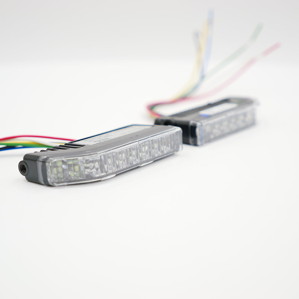 W&G KFS-W-MINI Frontblitzer / ECE R65 KL 2 / 12 - 24 V (SET)