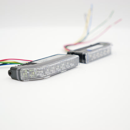 W&G KFS-W-MINI Frontblitzer / ECE R65 KL 2 / 12 - 24 V (SET)