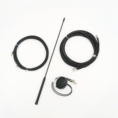 SET Kombiantenne Tetra/GPS (langer Strahler) + Leitungssatz für Sepura