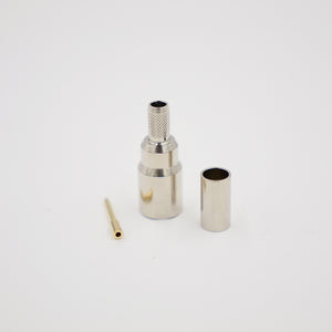Crimpstecker FME(m), crimp-gerade, für RG58 (CS23)