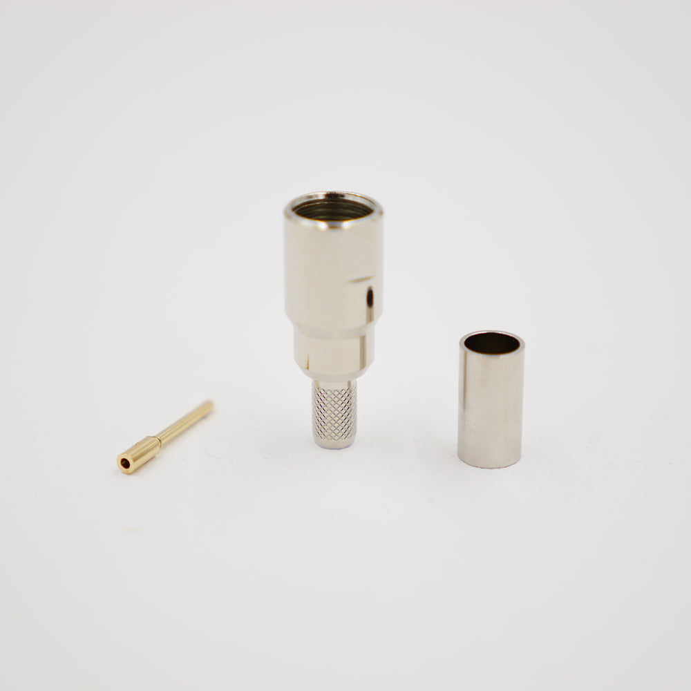 Crimpstecker FME(m), crimp-gerade, für RG58 (CS23)