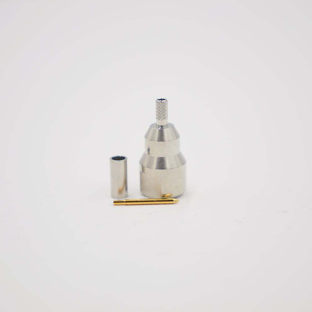 FME(f) for RG174 Crimpstecker, crimp-gerade
