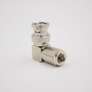 FME(m)-RA-BNC(m), Adapter, gewinkelt