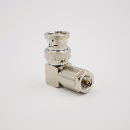 FME(m)-RA-BNC(m), Adapter, gewinkelt