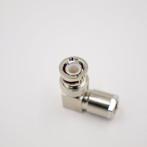 FME(m)-RA-BNC(m), Adapter, gewinkelt