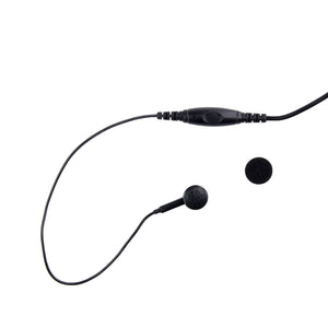 Hör-/Sprechgarnitur GSM-Stil mit Inline-Mikrofon und -PTT für Sepura STP8/9000, SC20, SC21