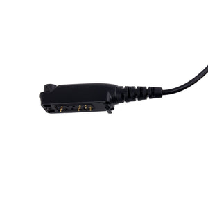Hör-/Sprechgarnitur GSM-Stil mit Inline-Mikrofon und -PTT für Sepura STP8/9000, SC20, SC21