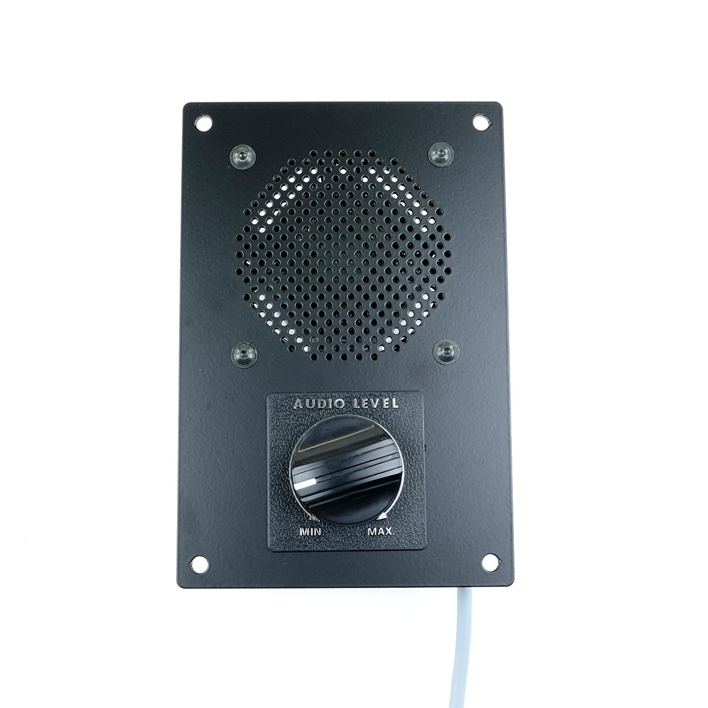 Selectric Einbaulautsprecher mit Regler, inkl. 2 m Kabel mit Stecker für Sepura SRG/SCG