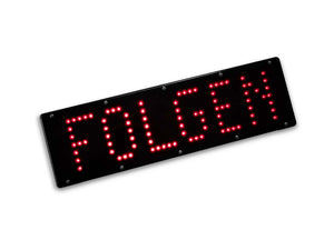 Standby LDH LED display for rear mounting Matrix display